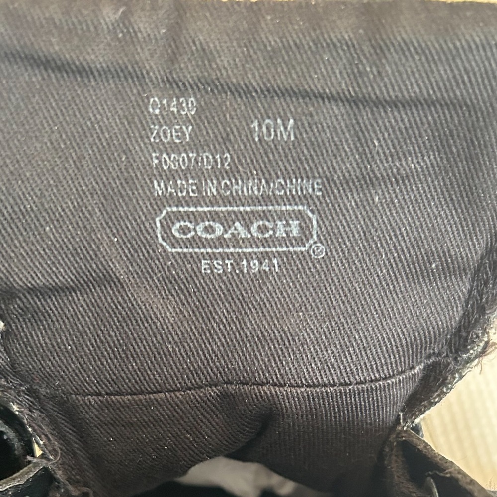 Vintage Coach Zoey Signature Sneakers - Picture 13 of 16